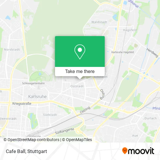 Карта Cafe Ball