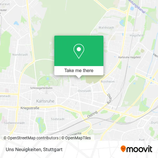 Карта Uns Neuigkeiten