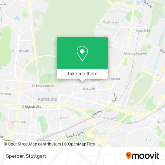 Карта Sperber