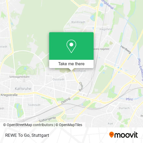 Карта REWE To Go