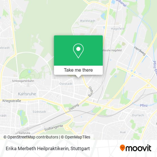 Erika Merbeth Heilpraktikerin map
