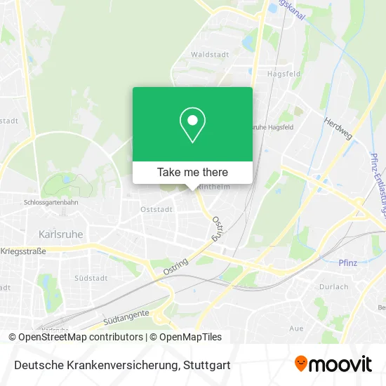 Карта Deutsche Krankenversicherung