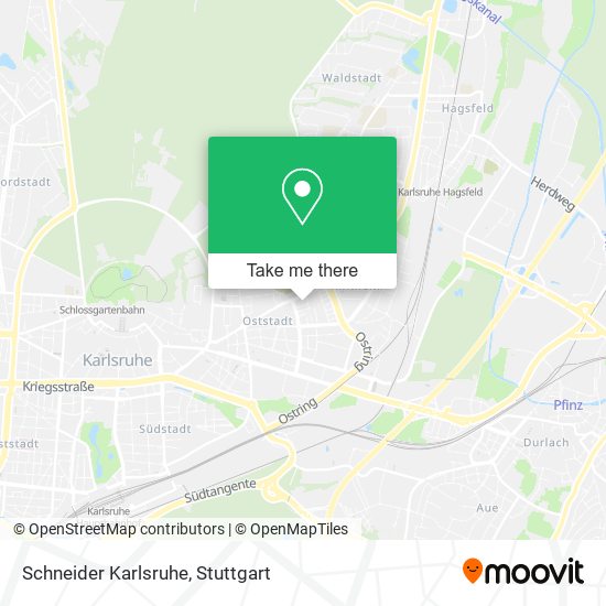 Schneider Karlsruhe map