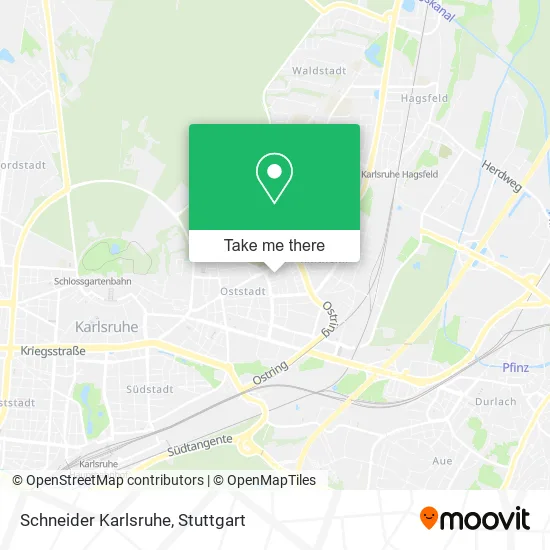 Schneider Karlsruhe map
