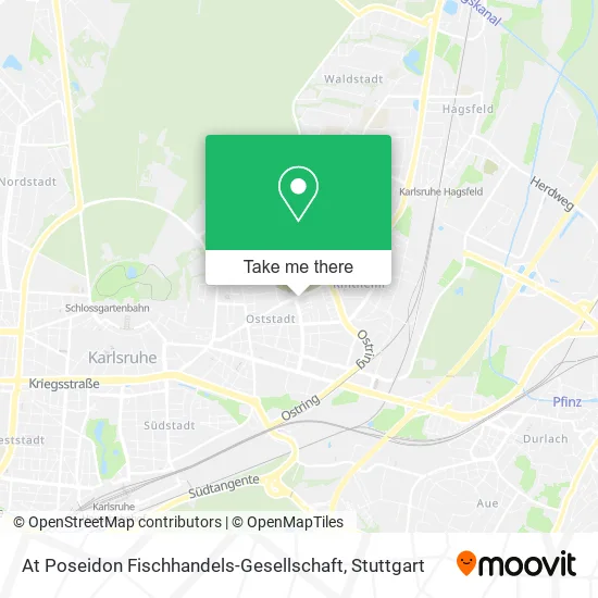 Карта At Poseidon Fischhandels-Gesellschaft