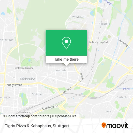 Карта Tigris Pizza & Kebaphaus