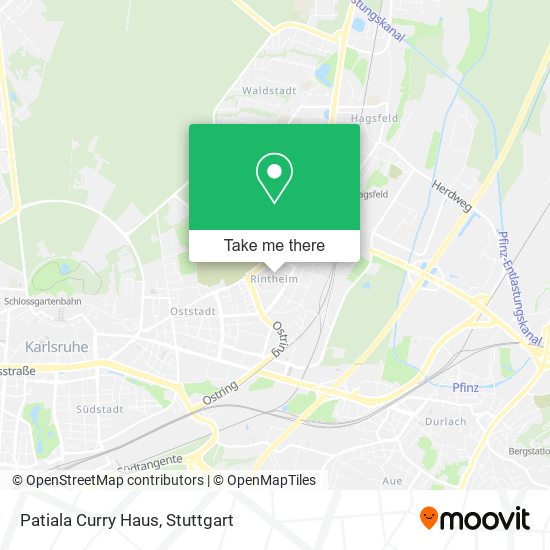 Patiala Curry Haus map