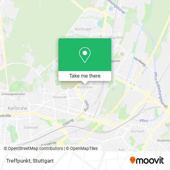 Карта Treffpunkt