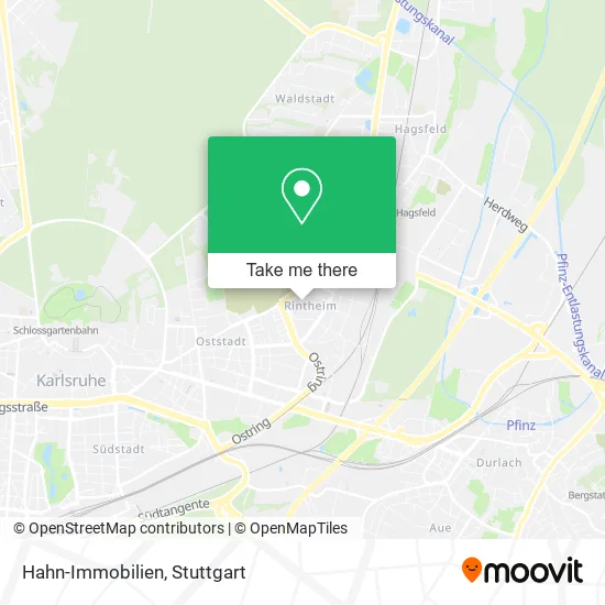 Карта Hahn-Immobilien