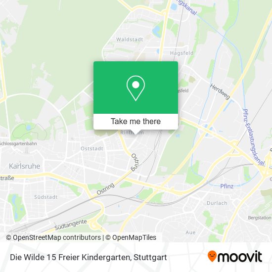 Die Wilde 15 Freier Kindergarten map