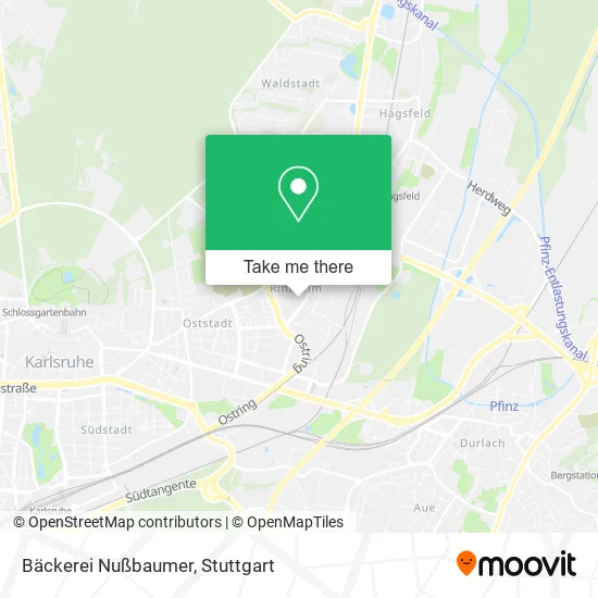 Карта Bäckerei Nußbaumer