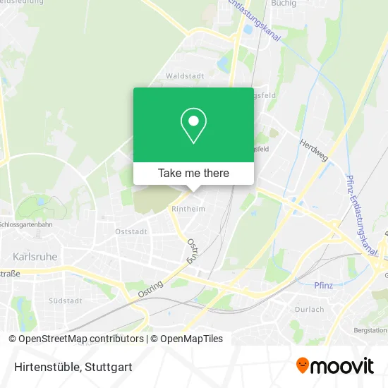 Карта Hirtenstüble