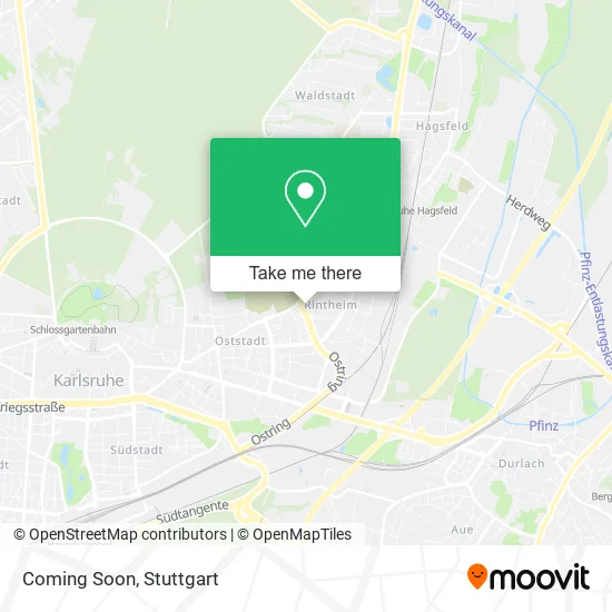 Карта Coming Soon