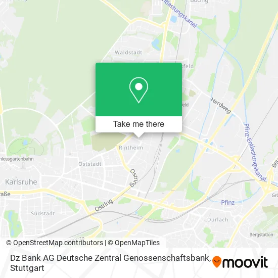 Карта Dz Bank AG Deutsche Zentral Genossenschaftsbank