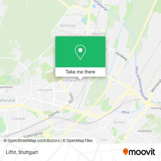 Карта Liftit