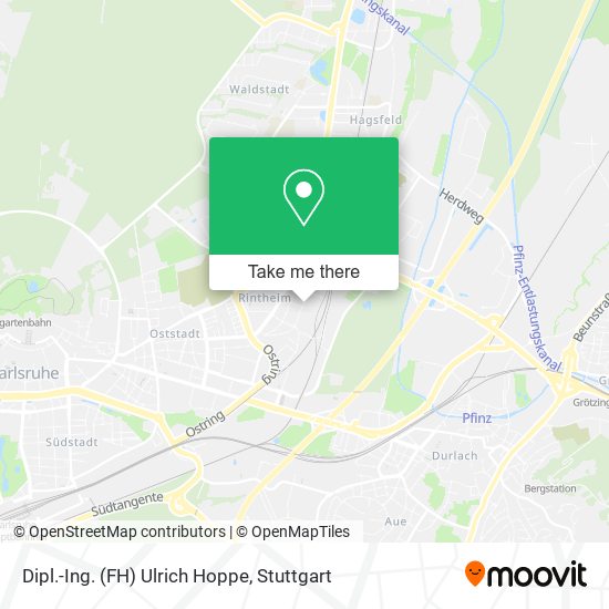 Dipl.-Ing. (FH) Ulrich Hoppe map