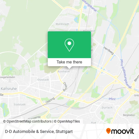 Карта D-D Automobile & Service