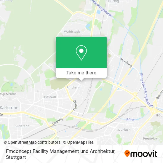 Карта Fmconcept Facility Management und Architektur