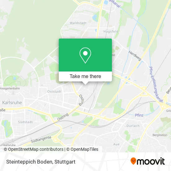 Карта Steinteppich Boden