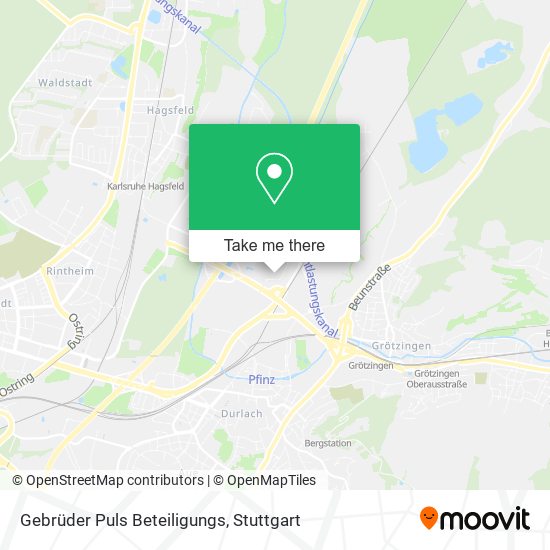 Gebrüder Puls Beteiligungs map