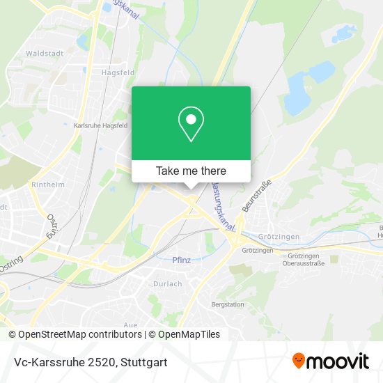 Vc-Karssruhe 2520 map