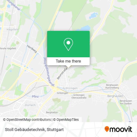 Stoll Gebäudetechnik map