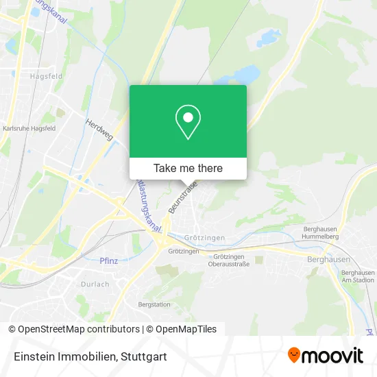 Карта Einstein Immobilien