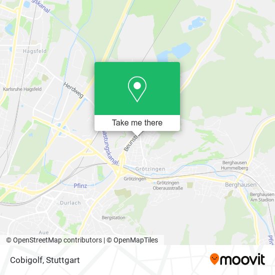 Карта Cobigolf