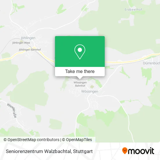 Карта Seniorenzentrum Walzbachtal