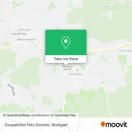 Карта Gospelchor Fetz Domino