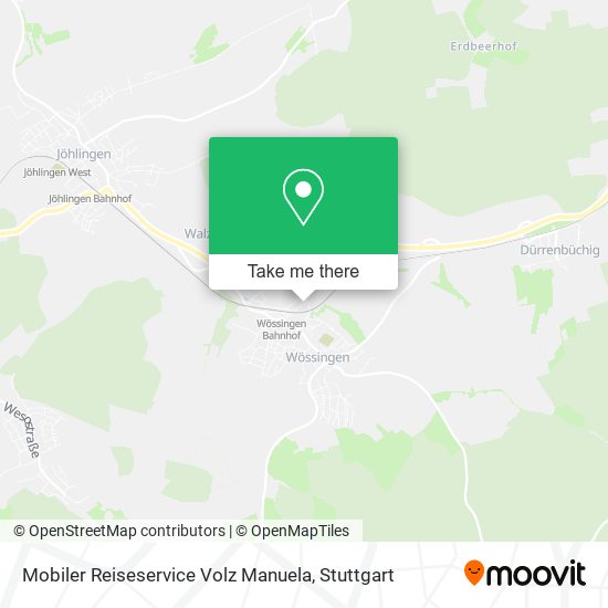 Mobiler Reiseservice Volz Manuela map