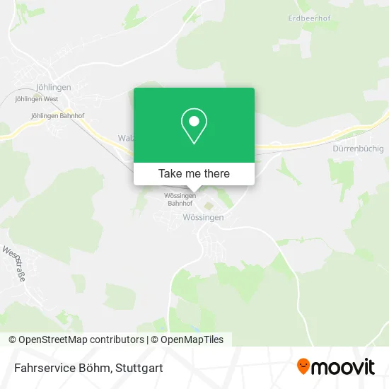 Карта Fahrservice Böhm