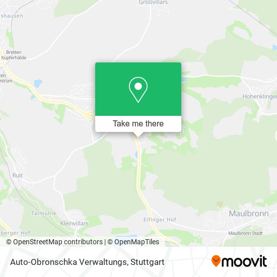 Auto-Obronschka Verwaltungs map