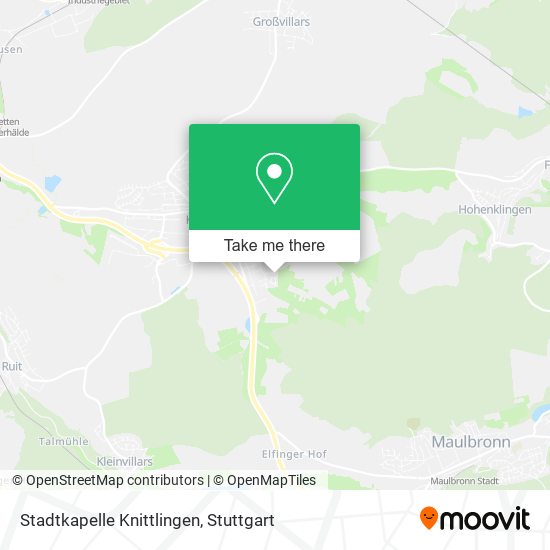 Stadtkapelle Knittlingen map