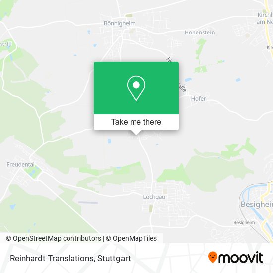 Reinhardt Translations map