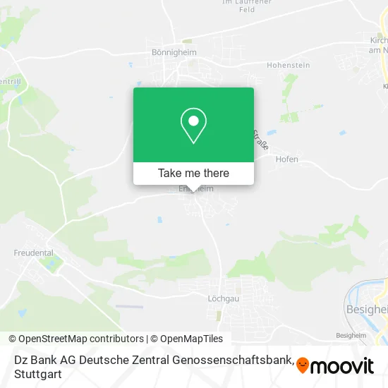 Карта Dz Bank AG Deutsche Zentral Genossenschaftsbank