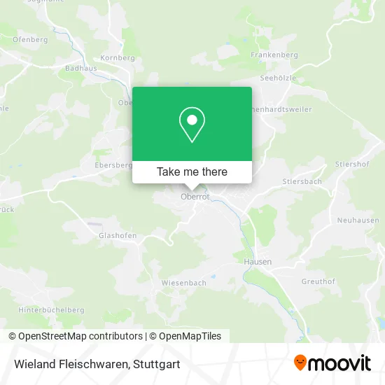 Карта Wieland Fleischwaren
