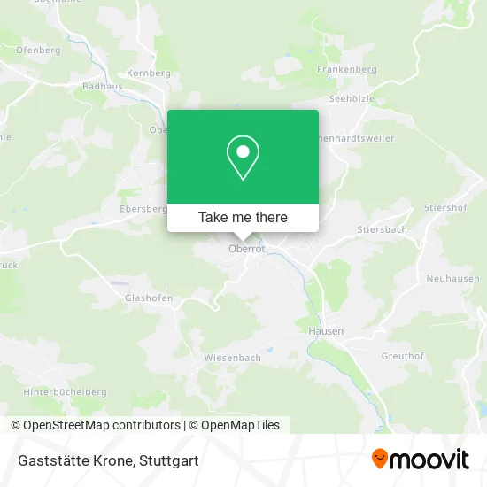 Карта Gaststätte Krone