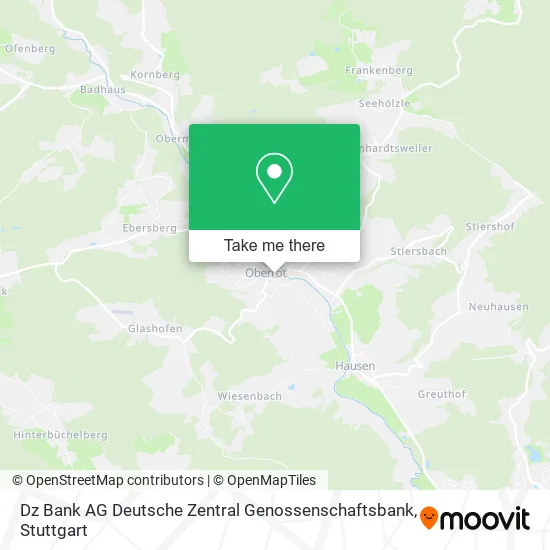 Карта Dz Bank AG Deutsche Zentral Genossenschaftsbank