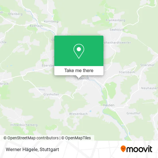 Карта Werner Hägele