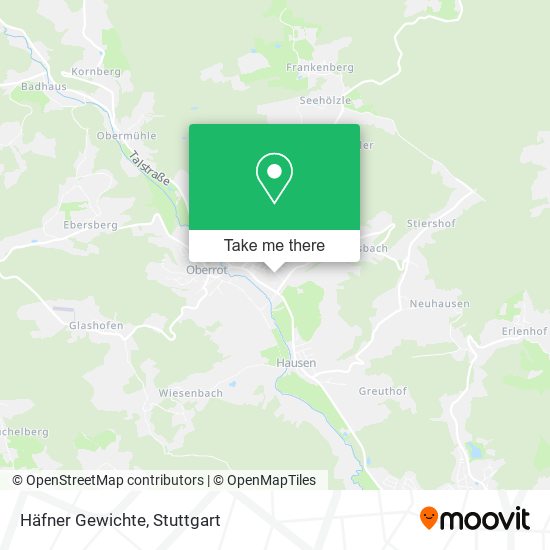 Häfner Gewichte map