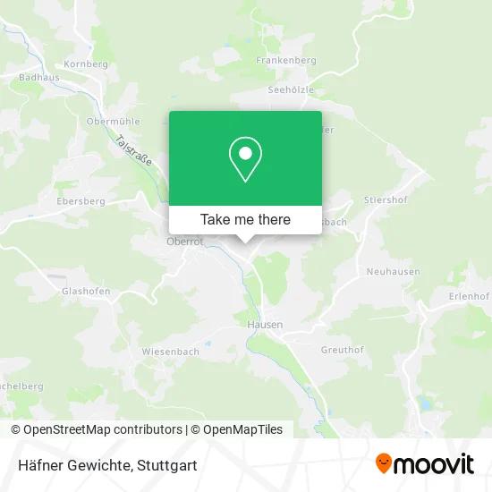 Карта Häfner Gewichte