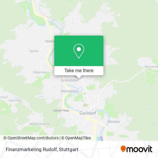 Finanzmarketing Rudolf map