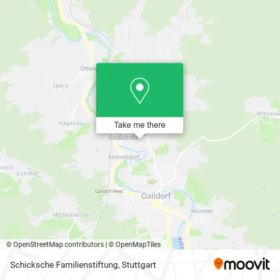 Карта Schicksche Familienstiftung