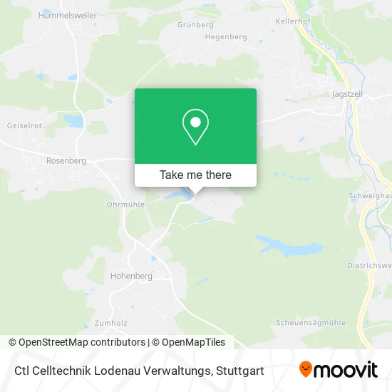 Карта Ctl Celltechnik Lodenau Verwaltungs