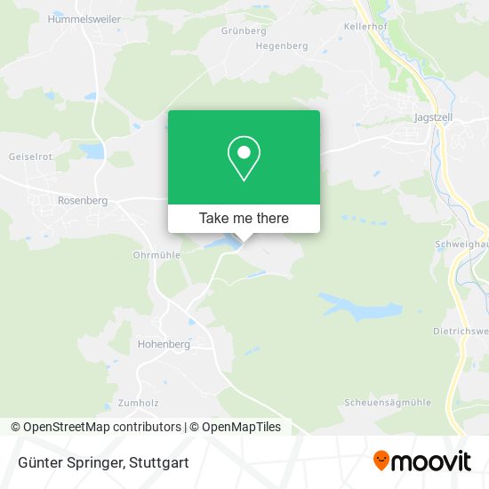 Günter Springer map