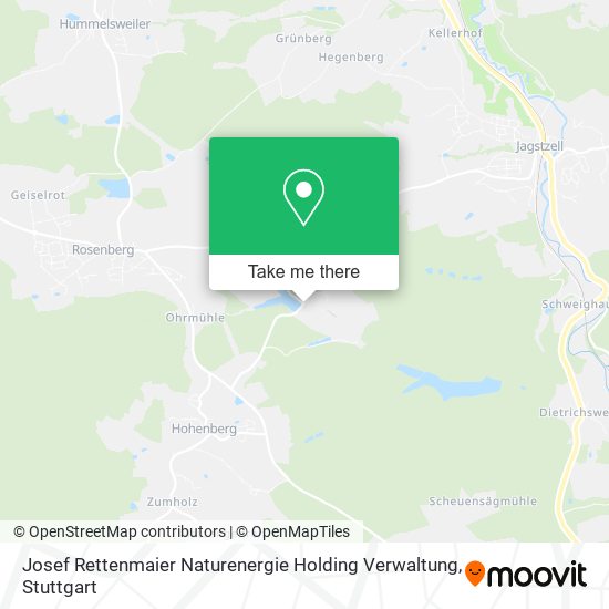 Josef Rettenmaier Naturenergie Holding Verwaltung map