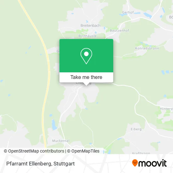 Карта Pfarramt Ellenberg