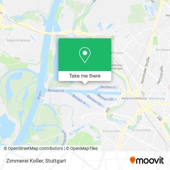 Карта Zimmerei Koller