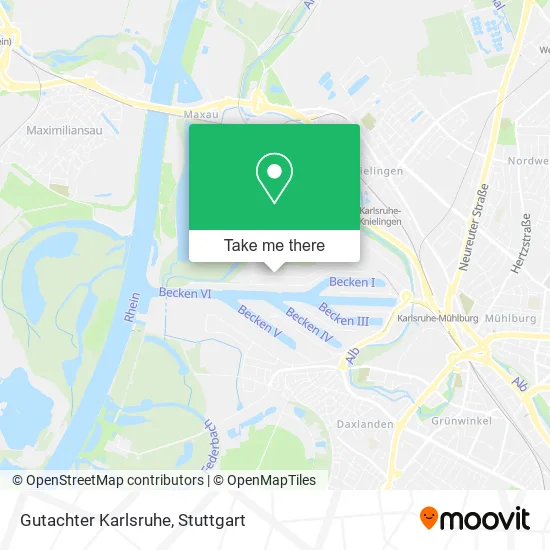 Карта Gutachter Karlsruhe
